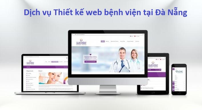 Dịch vụ Thiết kế web bệnh viện tại Đà Nẵng