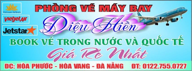 Phòng vé máy bay Diệu Hiền