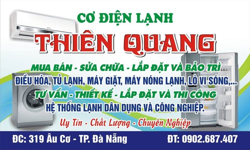 sửa điện lạnh tại Đà Nẵng