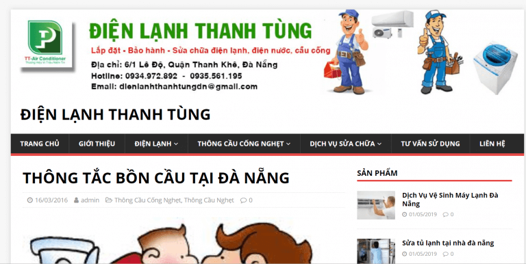 Thông cầu cống Đà Nẵng 